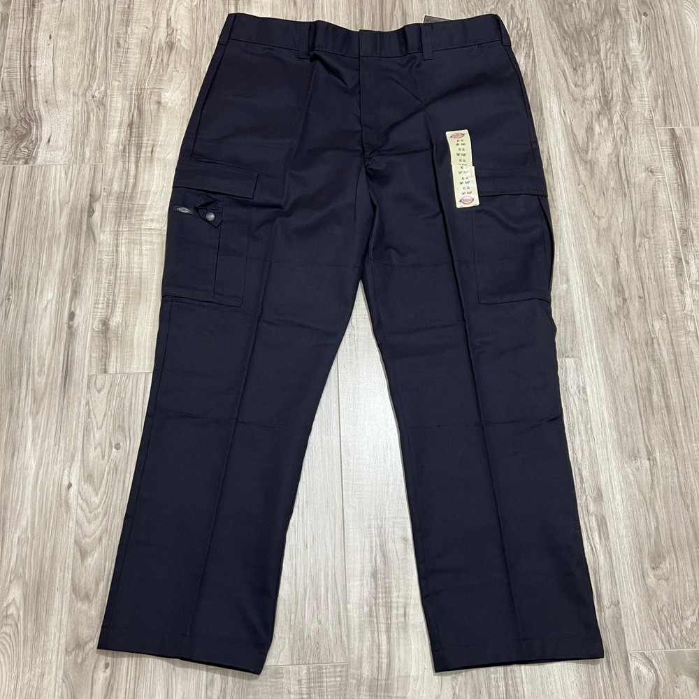 Lot of 5 Dickies EMT Cargo Work Pants Midnight Navy Size 42UU New